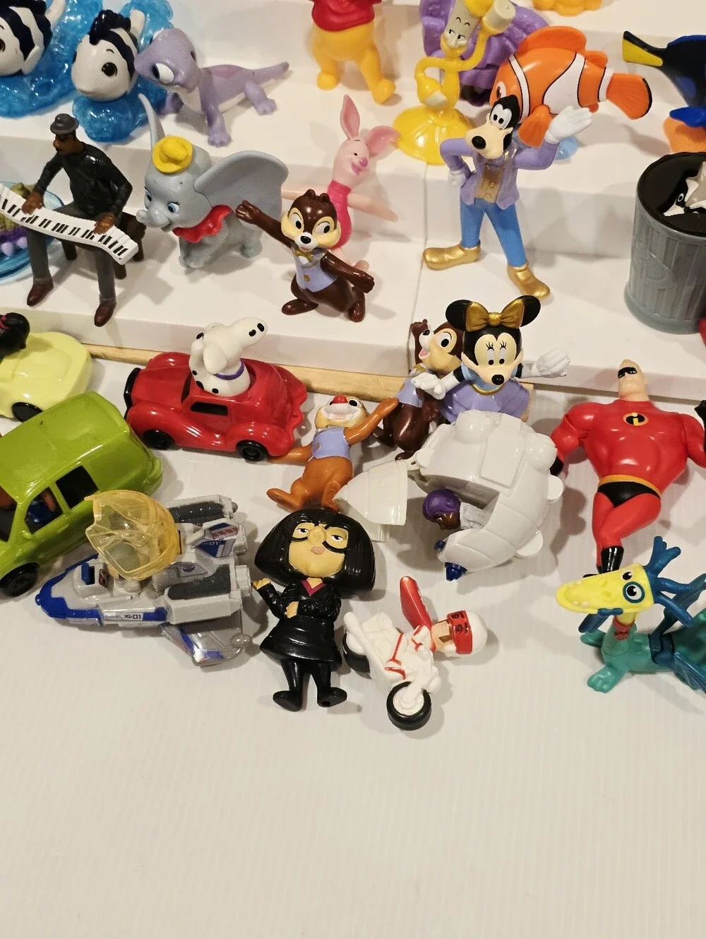 Disney Character Toy Figure Set Happy Meal Toy Lot